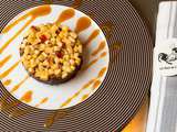 Dessert à la carte d’un restaurant {Brigade des blogueurs} – Sablé breton pomme & caramel