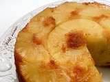 Gâteau aux ananas, caramel et rhum de Madagascar
