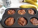 Muffins aux bananes (sans gluten, sans oeuf)