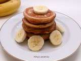 Pancakes aux bananes (sans gluten et sans oeuf)