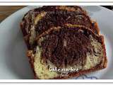 Dessert du jour : Cake marbré facile de Fadila