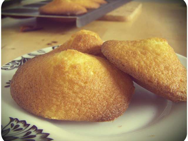 Recettes de Madeleines de Gourmandises en étapes