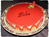 Bavarois fraises