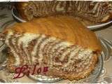 Gâteau zébré