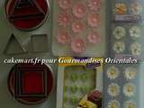 Cakemart.fr pour gourmandises orientales découpoirs carré,fleurs en sucre
