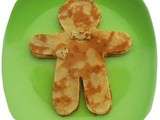 Crêpes en forme de bonhomme pour les enfants
