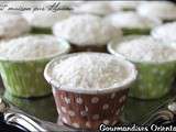 Mini cupcakes au citron vert et ananas glaçage fluff à la noix de coco