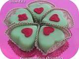 Sucettes au chocolat petits coeurs