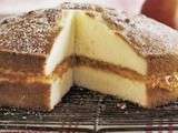 Gâteau facile à la pêche