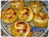 Petits pains escargots farcis