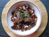 Roulés de veau à la feta et aux olives Kalamata