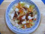 Salade d’endives et carottes à l’orange et aux abricots secs