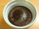 Mi-cuit au chocolat noir, lavande et fève Tonka