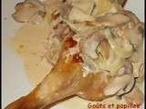 Cuisse de canard à la forestière