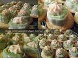Roulés surimi - guacamole sur canapés croquants