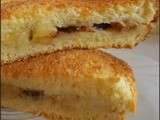 Croque brioche sucré