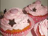 Cupcake topping saveur framboise