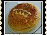 Galette aux champignons
