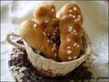 Pain au lait tressé