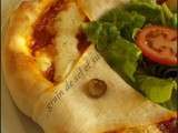 Pizza au saumon fumé