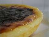 Tarte flan à la noix de coco