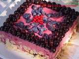 Cheesecake aux Caseilles et aux Violettes