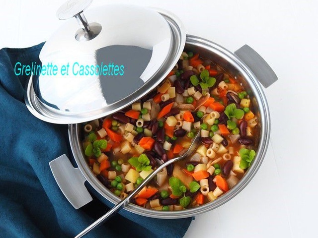 Recettes De Minestrone De Grelinette Et Cassolettes