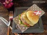 Hamburger maison à la Tomme de Savoie pour le « défi gourmand Tomme de Savoie »
