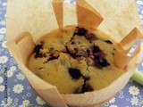 Muffins à la vanille et aux myrtilles