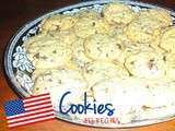 Américaine : Cookies aux pépites de chocolat (avec Nadia's Yummy cakes)