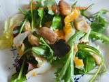 Salade de haddock et châtaignes