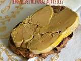 Terrine de foie gras maison aux quatre-épices