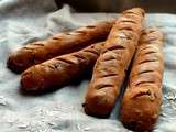 Baguettes complètes au sarrasin