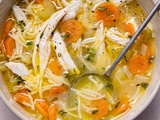 Comment préparer une délicieuse soupe de poulet et vermicelles