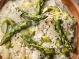 Saveurs printanières dans votre assiette grâce au risotto aux asperges vertes