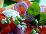 Salade de tomate estivale