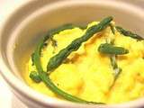 Oeufs brouillés aux asperges sauvages