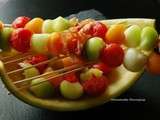 Brochettes fraîcheur