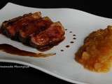 Magret de canard sauce miel et vinaigre