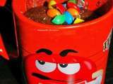 Mug cake Nutella m&m's