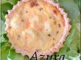 Mini quiches pommes de terre et saumon fumé