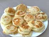 Petites crêpes à la banane
