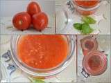 Base de sauce tomates en conserve ou pas