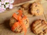 Cookies aux chuncks chocolat au lait #sans beurre #sans oeuf