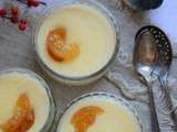 Polenta sucrée au lait, fleur d'oranger et mandarine confite