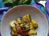 Pommes de terre épinards aux épices indiennes #végétarien