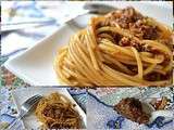 Spaghetti al pesto di pomodori