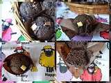 Super muffins tout chocolat atomique