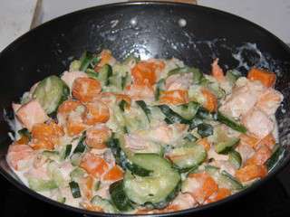 Blanquette de saumon
