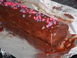 Bûche miel chocolat